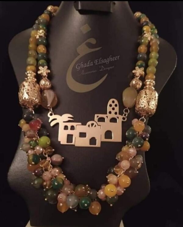 "Peasant Houses" Necklace
